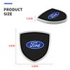 New 2026 Car Sticker 1/2pcs 3D Metal Car Styling Shield Emblem Badge Stickers For Ford Ranger S-Max Focus Galaxy Mondeo Transit