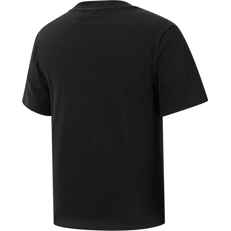 Adidas Originals Fashionable Round Neck Short Sleeve Regular T-Shirt Women Tops Black JN1680