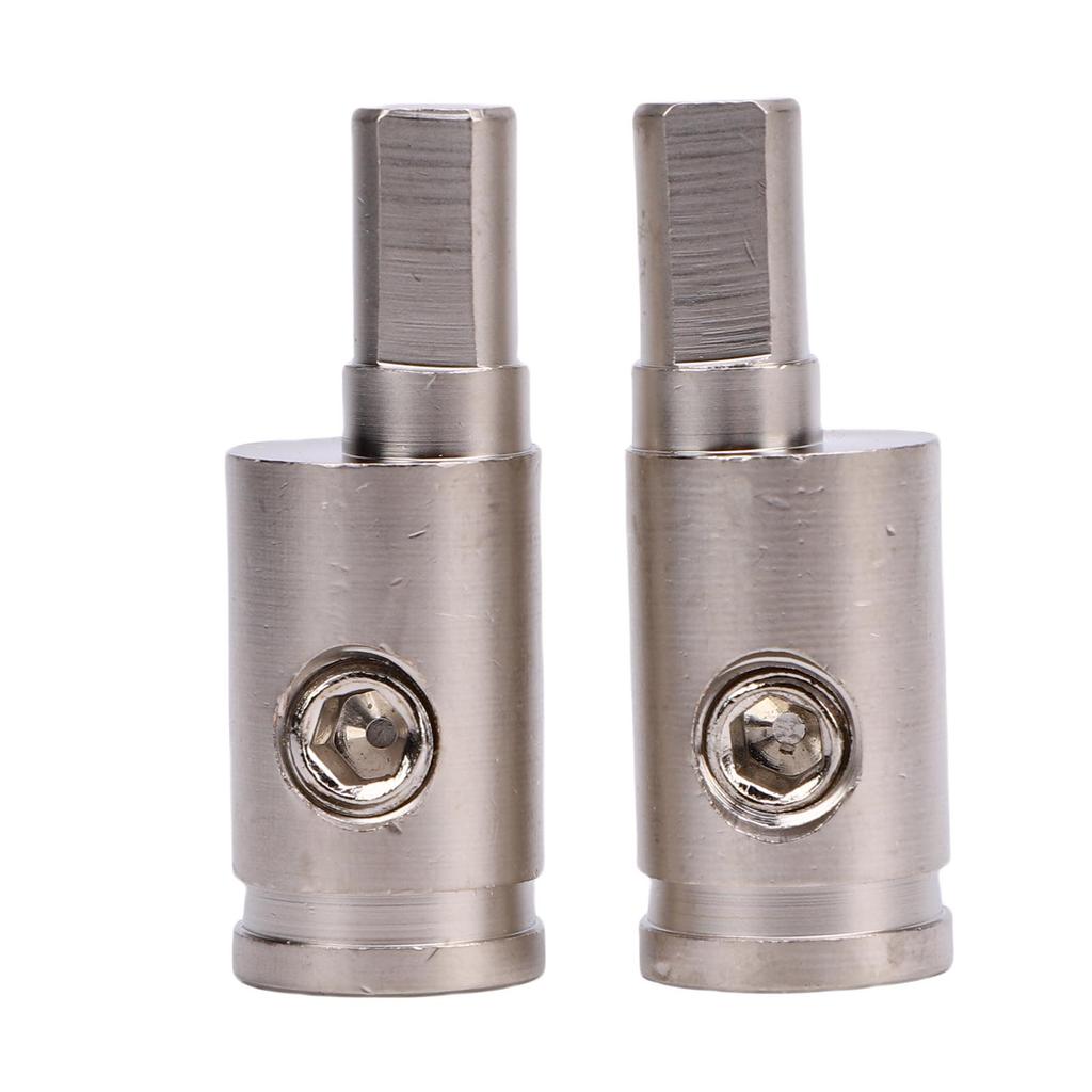 1 Pair Brass Amp Input Reducers Car Sound Amplifier Wire Terminal Connectors for Vehicle Sound Systems 0GA To 4GA