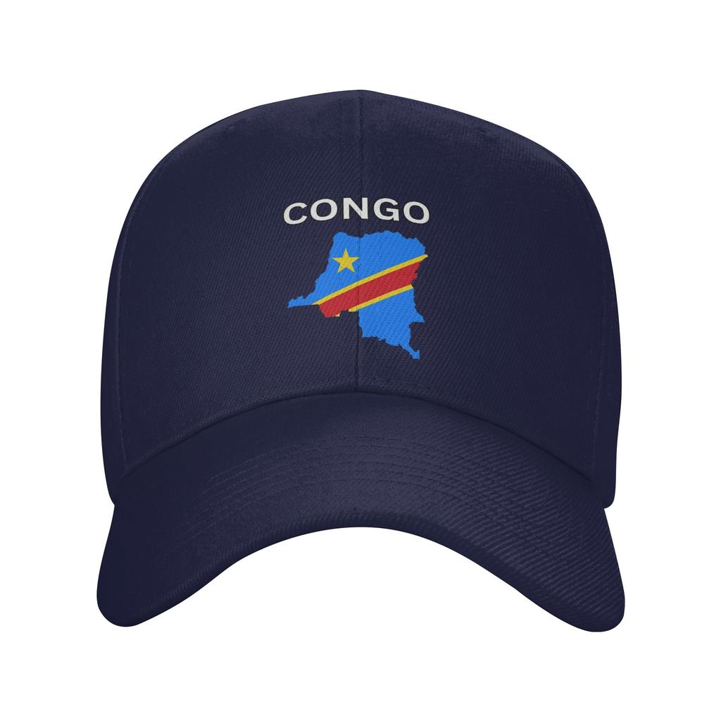 Republic Of Congo Congolese Flag Cap For Unisex Women Cool Baseball Cap Snapback Hat Casual Headewear Adjustable Fit