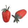 20PCS Artificial Strawberry Lifelike Fake Fruit For Display Table Decorations
