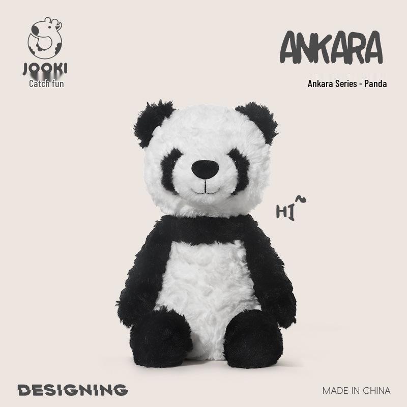 Ankara Panda Plush Toy - Soft Comfort Doll & Sleeping Pillow for Girls, Perfect Birthday Gift
