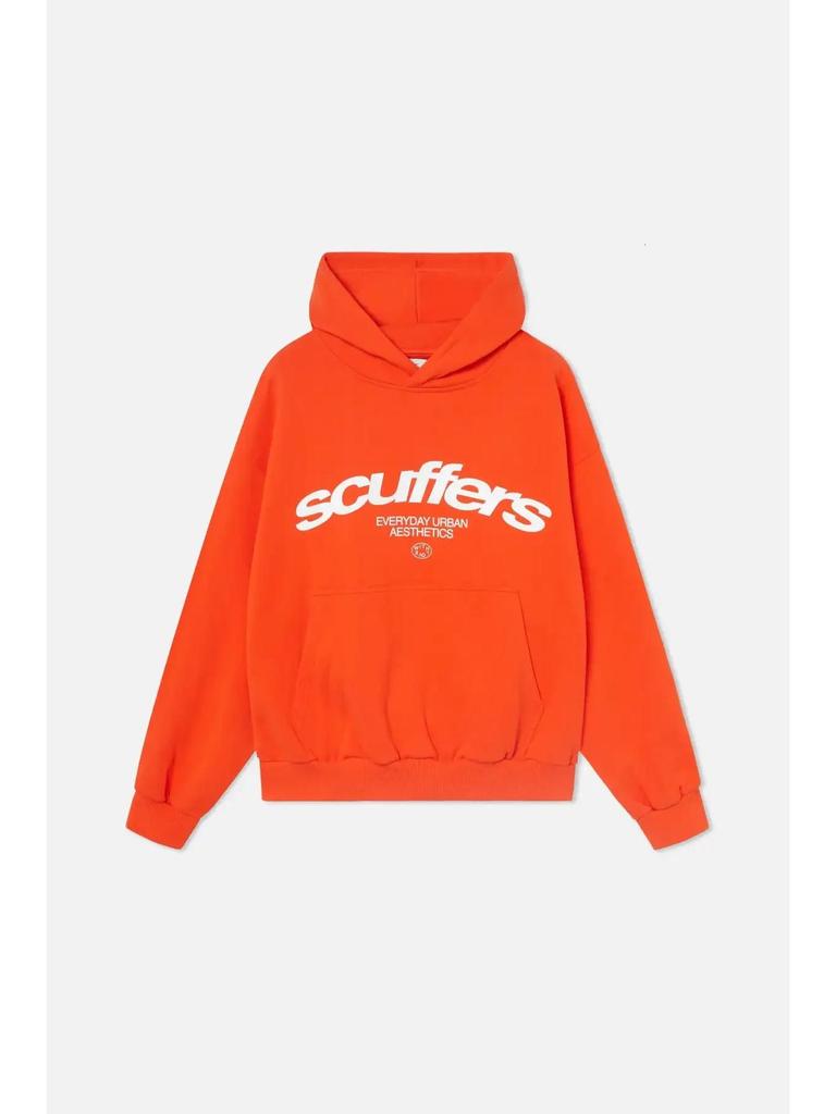 Scuffers Gothic Core Damen Schwarz Ultraleicht Logo Hoodie Sweatshirt