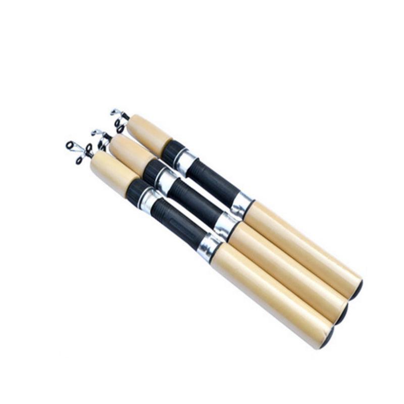 Ice Fishing Telescopic Mini Rod - Ultra-Short Winter Lure & Shrimp Rod for Sea & Portable Fishing