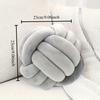 Art Decor Knot Ball Throw Pillow Handmade Soft Big Cushion Modern & Cozy Decorative Christmas Cushion for Home Sofa