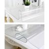 YAHUO Office Supplies PVC Desk Mat, Transparent Table Mat, Vinyl Mat, 1mm Thick, for Study Desks