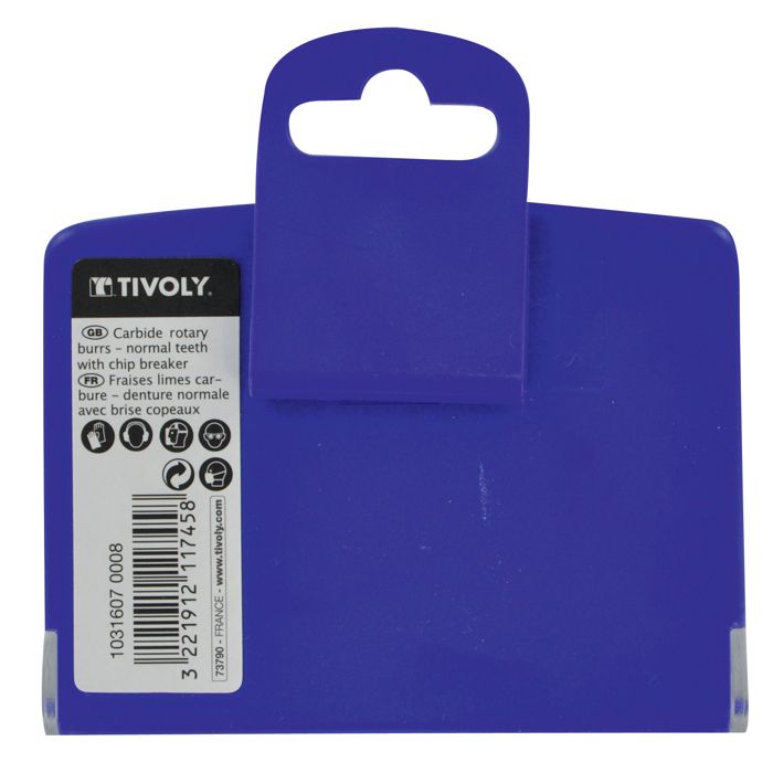 Fraises Limes - TIVOLY - 10316070008 - Set de 5 Pièces - Carbure - Gris