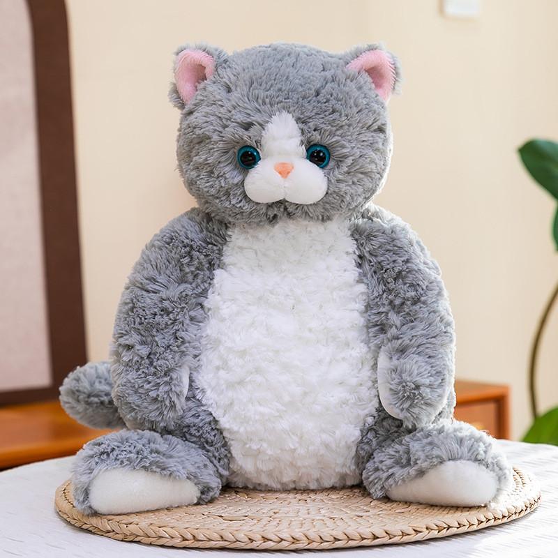 Plush Cat Toy Pillow With Pp Cotton Fill For Girls And Kids Comfort