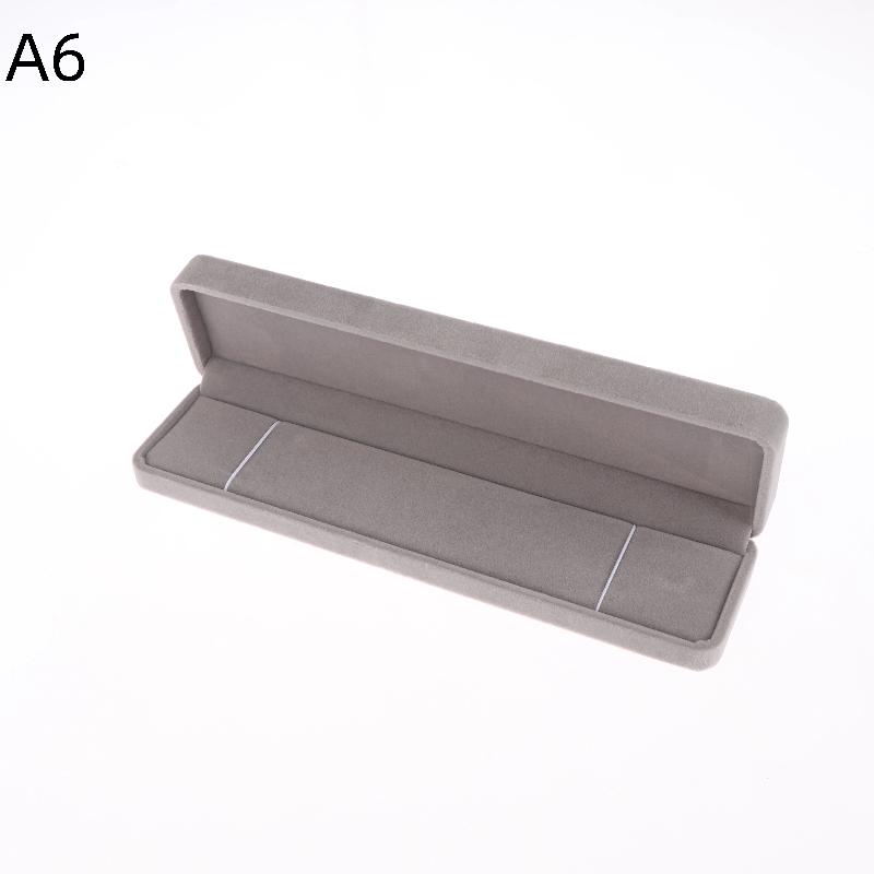 Velvet Jewelry Box Rings Necklaces Earrings Pendants Storage Box For Women Jewelry Packaging