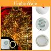Weihnachts-Sound-Sensor mit LED-Lichterkette und Musiklautsprecher für die Feiertagsbaumdekoration