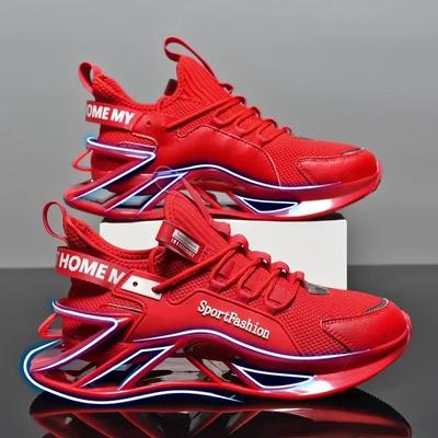 Mode Alles-passende Heren Blade Hardloopschoenen Ademende Sneakers Jogschoenen Mode Antislip Demping Sportschoenen Training Zapatillas