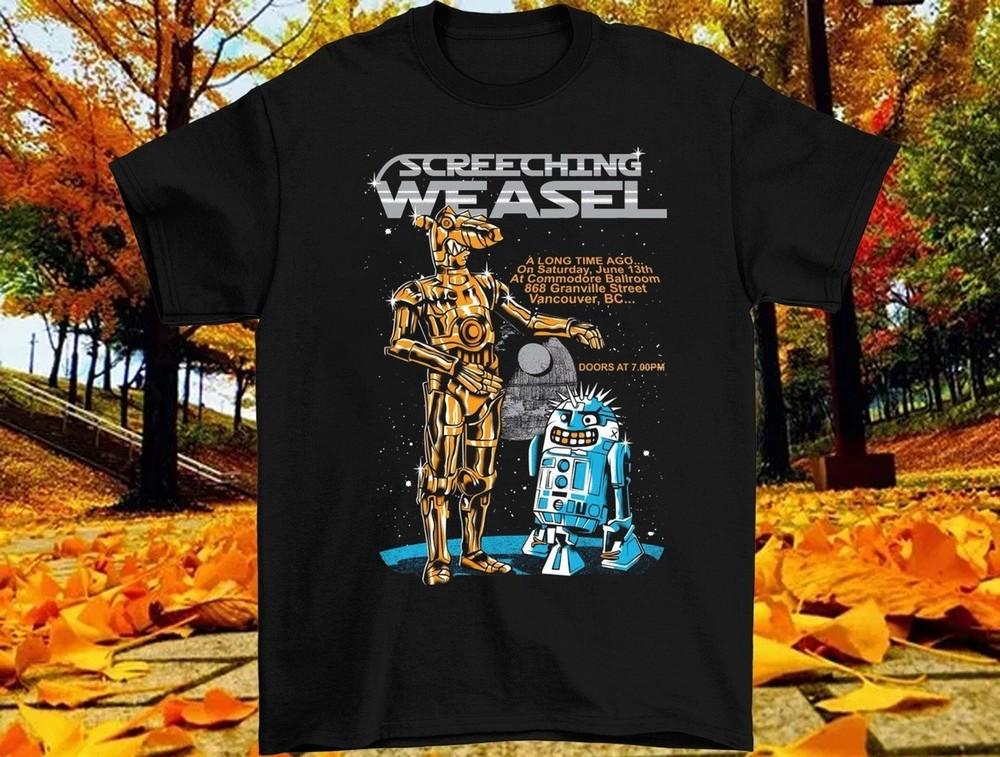 Christmas gift Screeching Weasel band Tour Cotton Unisex All Size  24D57 Unisex T-Shirt M