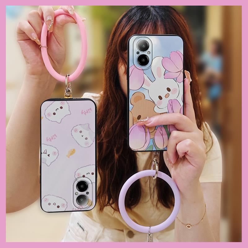 Cute Dirt-resistant Phone Case For Realme C67 4G Anti-knock Soft Case Heat Dissipation Youth Creative Back Cover Funny