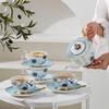 Vidsel Bone China Coffee Cup & Saucer Gift Sets