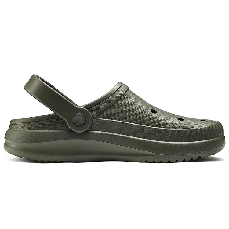 Skechers Foamies Andningsbara Bekväma Träskor Herr Träskor Grön 243250-OLV