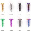 1 Pcs M4 M5 M6 X 12/14/16/20-55mm GR5 TC4 Titanium Alloy Screw Self-tapping  Torx Head Flange Motocycle Case