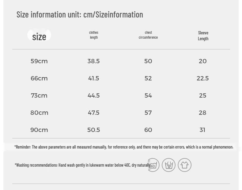 TONGTAI Pure Cotton Summer Baby Bodysuit