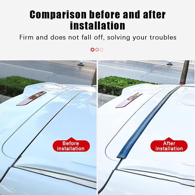 Car Hood Sealing Strip for Universal Vehicle Waterproof Rubber Engine Cover Insulation Dust Proof Strip for Cars and SUVs