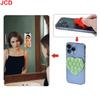 JCD 1pcs Heart Shaped Silicone Suction Cup Phone Holder Fixed Anti Slip Pad Double-sided Suction Cup Mobile Phone Holder