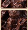 Guan Gong God of Wealth Statue - Attracts Prosperity, Worship Niche Decor.