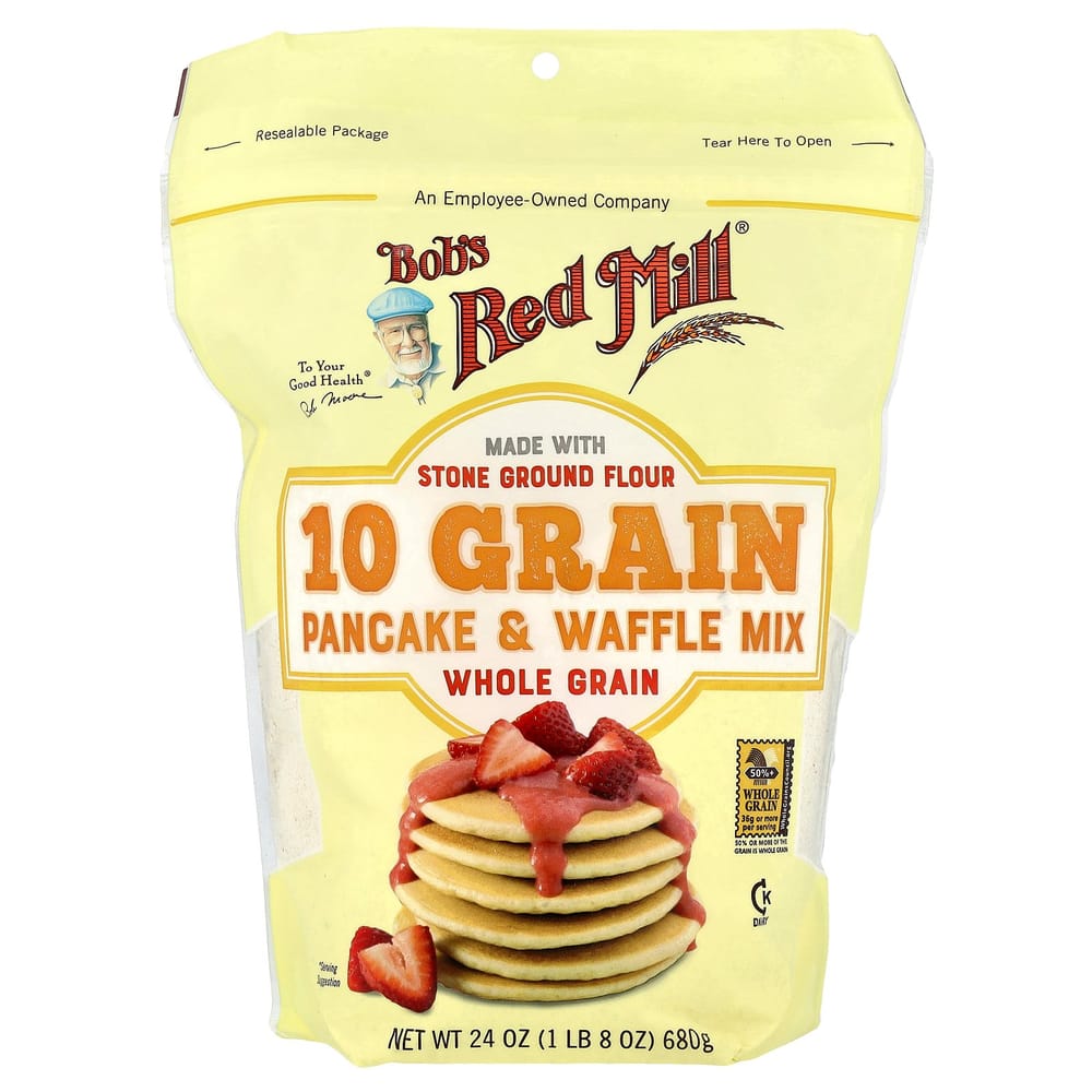 Bob s Red Mill 10 Grain Pancake & Waffle Mix 680g (24oz)
