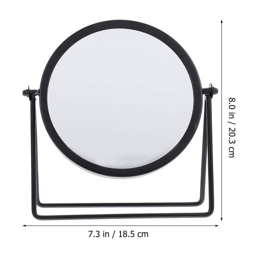 Slim Elegant Swivel Makeup Mirror Round Desktop Vanity Mirror for Makeup Application Skincare Grooming and Gift Use Tabletop