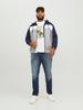 Winter Jacket Jack & Jones Rush Plus Bomber Jacket (12243517) Jjerush Hood Noos Pls (12243517) Navy Blazer