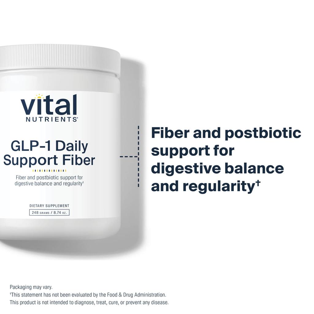 Vital Nutrients, GLP-1 Daily Support Dietary Fiber, 248g (8.74oz)