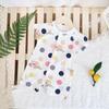 Summer Baby Bamboo Bodysuit: Lightweight, Breathable Short Sleeve Coverall for 3-24 Months