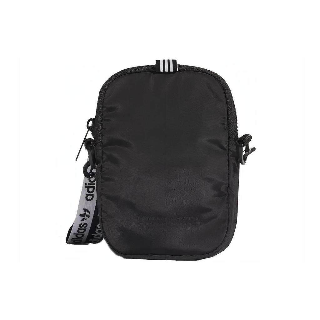 New Adidas Originals Polyester One Shoulder Handbag, Crossbody Bag Unisex Black FL9671