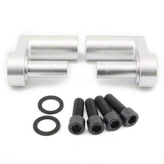 

Комплекты подъемников руля 1,625 дюйма, регулируемые для BMW R1200RT R1200 RT R1250RT 2014-удлинительные адаптеры для крепления руля мотоцикла серебряный