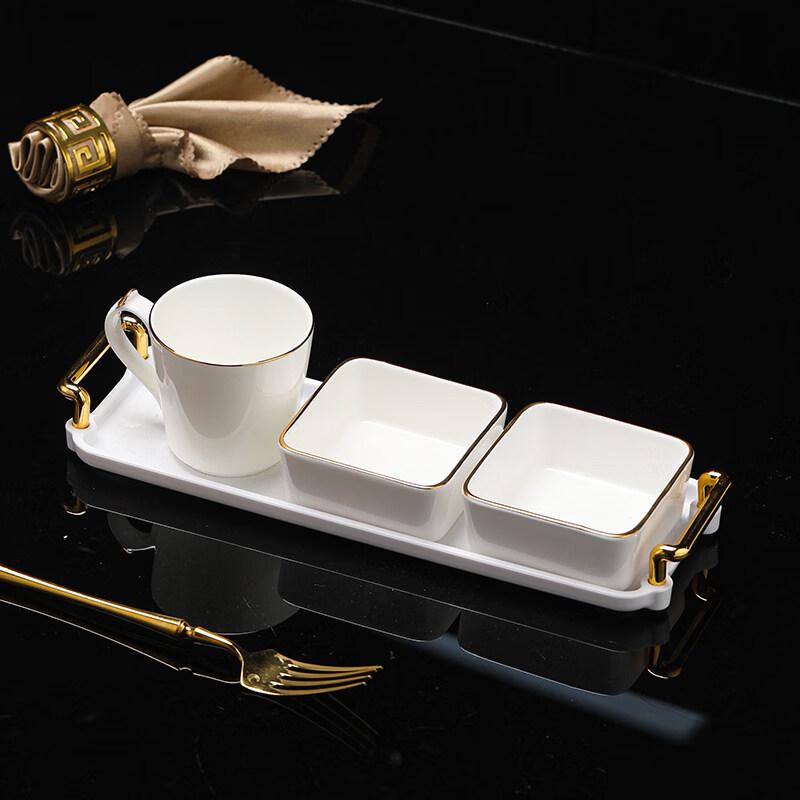 European Ceramic Snack & Dessert Platter Set