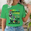 Autism Mom Shirt Autism Doesnt Come with A Unisexual Autism Awareness Puzzle Ribbon Tshirts Womens Streetwear Mama Gifts