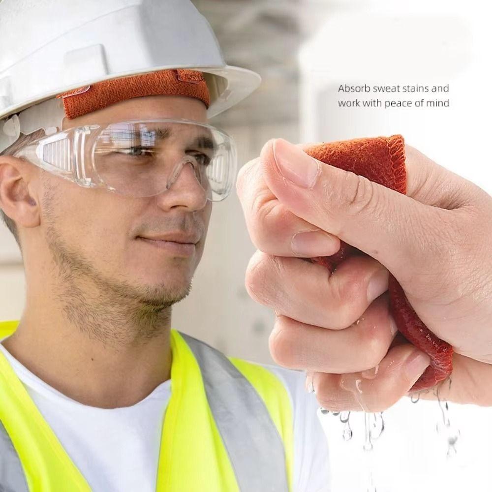 2pcs Absorbent Hard Hat Sweatband Summer Headband Welding Sweatband Sweatband Helmet Construction