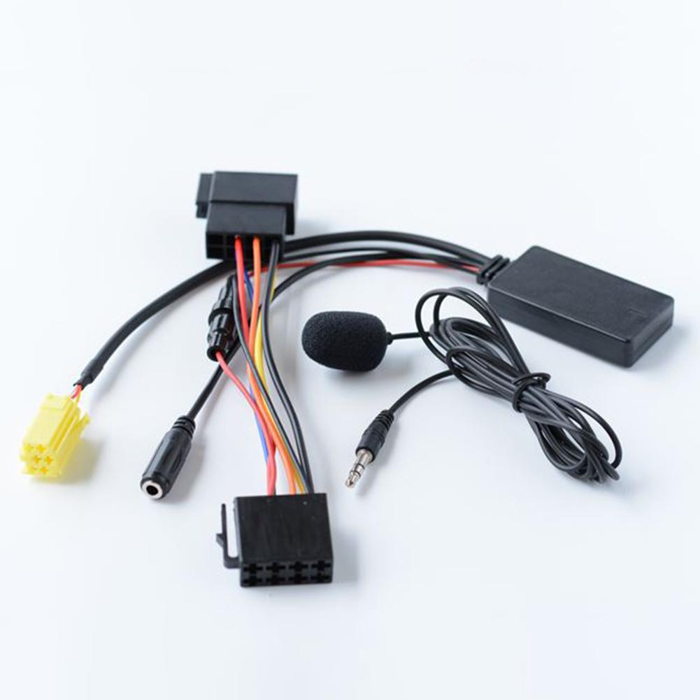 6Pin Audio Adapter for Car Compatible with For 159 500 For Fortwo 451 High Speed Transmission and Noise Reduction