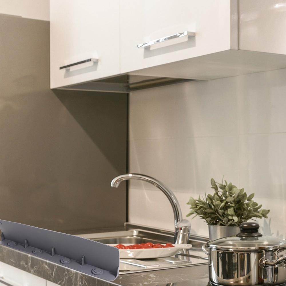 Suction Cup Water Splash Guards Anti-Splatter Sink Splash Guard  Fruit Vegetable Washing