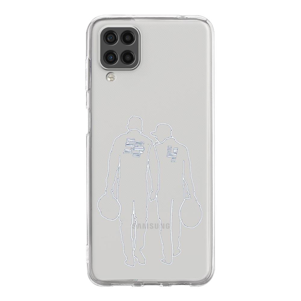 Phone Case For Samsung A13 A33 A35 A55 A73 A53 A23 A51 A71 A21S A12 A31 A41 A05s A03S A15 A25 A32 5G Clear Cover F1 Number 33