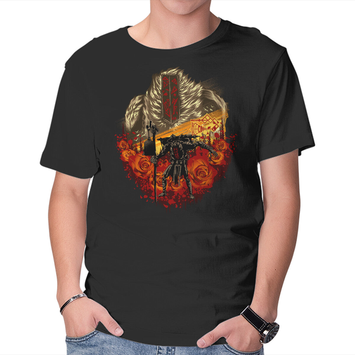 Unisex Crew Neck T-Shirt Legendary Gestral Graphic Short Sleeve Casual Tee XL