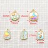 7 Styles Stainless Steel Ocean Series Seashell & Starfish Pendants for DIY Jewelry