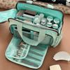 Large Capacity Travel Toiletry Bag Multiple Pockets Portable Makeup Pouch  Work Trips