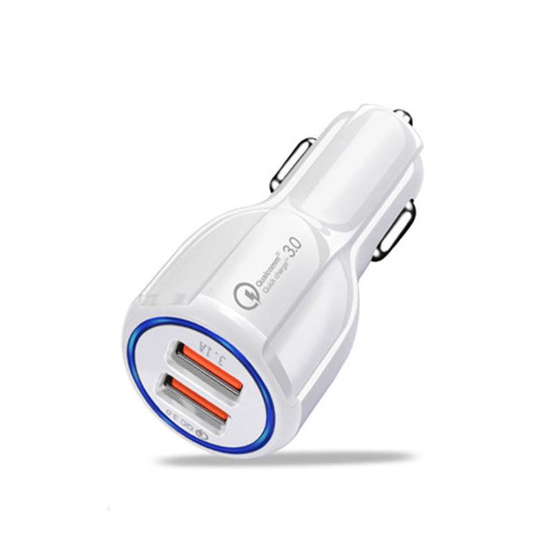 Bowling Ball Design Dual USB QC3.0 Fast Car Charger