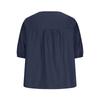 Womens Embroidered Tops Half Sleeve V Neck Shirts Loose Casual  Tops Retro Blouses