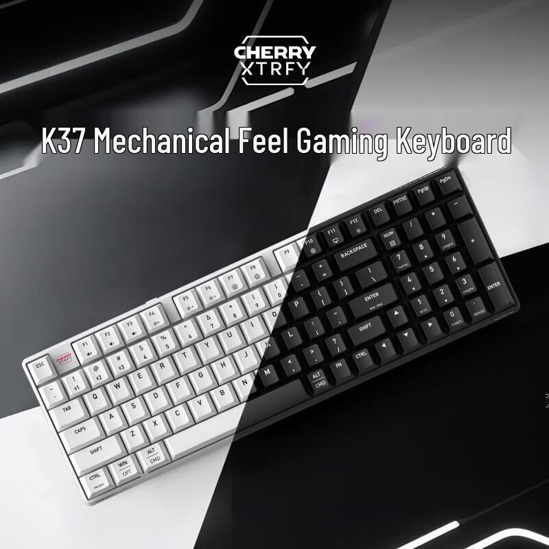 CHERRY K37 Wireless Tri-Mode RGB Gaming Keyboard