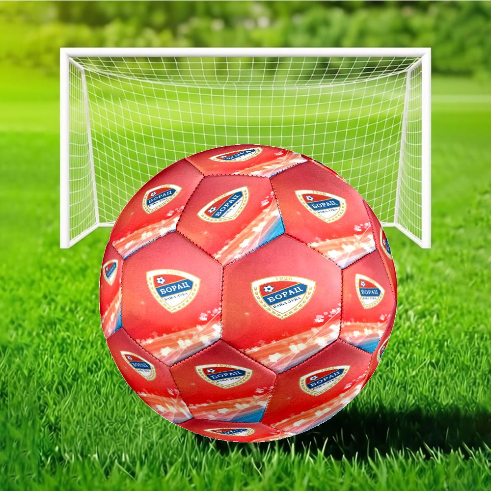 Bojcin Badge Celebration Size 5 Soccer Ball, Suitable for Training and Matches, High-Elasticity, Wear-Resistant Material Gift for Fan