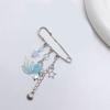 Fish Star Shells Pendant Brooch Sweater Pin Fashion Clothing Pin Decorative Lapel Pin Clothes Jewelry Fashion Accessory