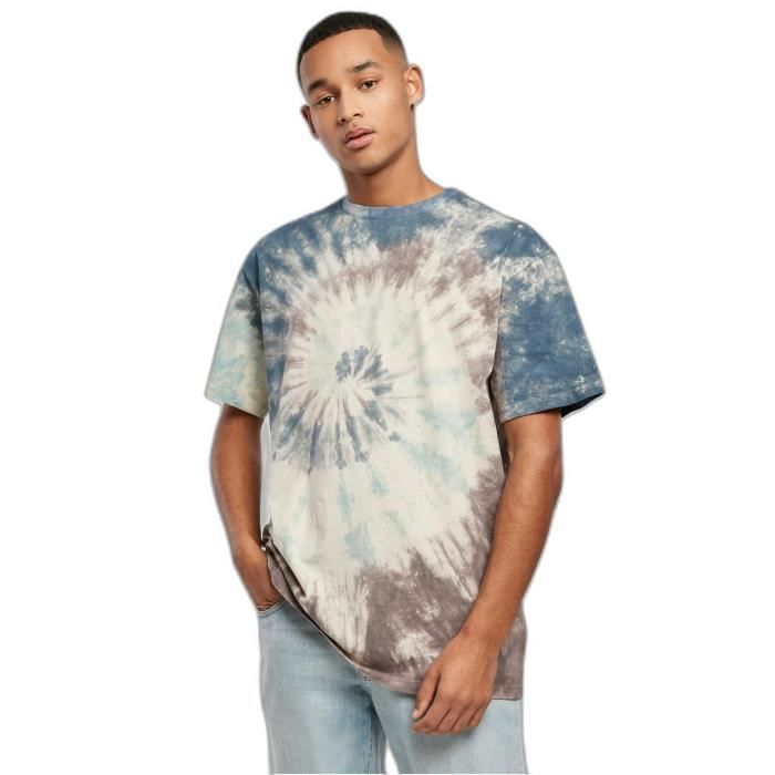 T-shirt Urban Classics Oversize Tie Dye - blanc - XXL