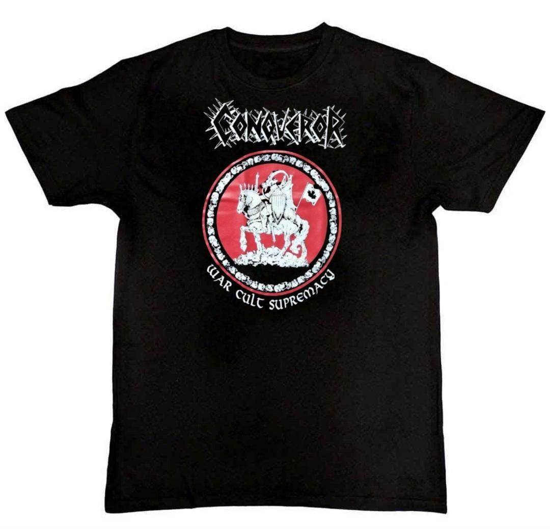 Conqueror Band - War Cult Supremacy Mens T-Shirt S-4XL L