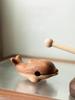 Mokugyo Mokugyo Mokugyo drum Buddhist altar instrument Healing goods Gift Cute (wooden fish) (wooden fish)