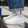 New Fashionable Men's Casual Sports Shoes Outdoor Sports Thick-Soled Shoes Breathable Lightweight White Running Tennis Shoes