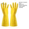 Extended Wristband Cleaning Gloves 2PCS Household Gloves, Reusable PVC Waterproof Thickened Work Non Stick for Scrubbing Multi Purpose Dishwashing And